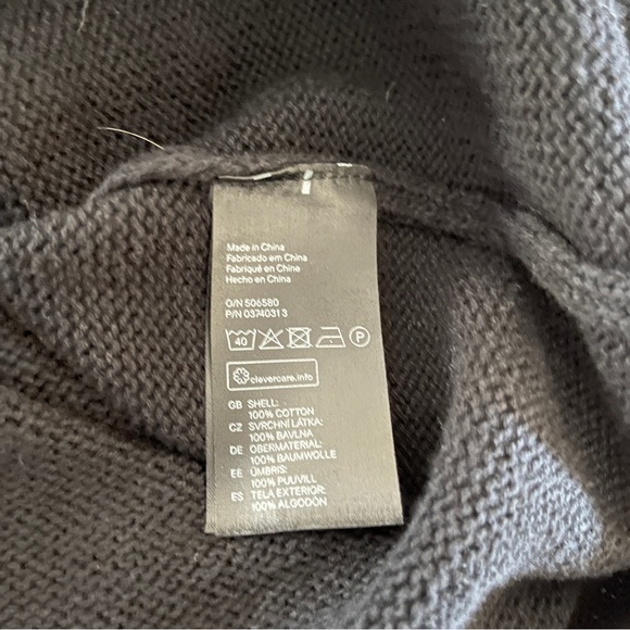 Sexy Open Back Black Knit Tank Dress M - Picture 7 of 8